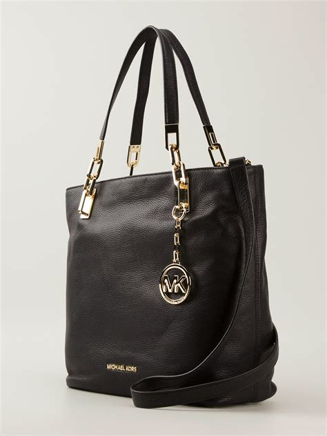 michael kors large signature shoulder bag|Michael Kors black shoulder handbags.